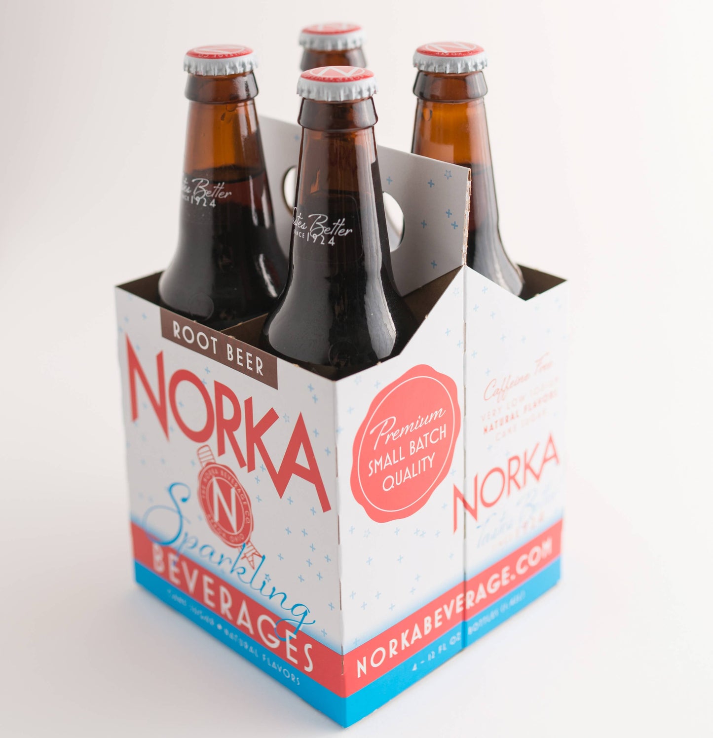 NORKA Root Beer 12pk glass 12oz bottles
