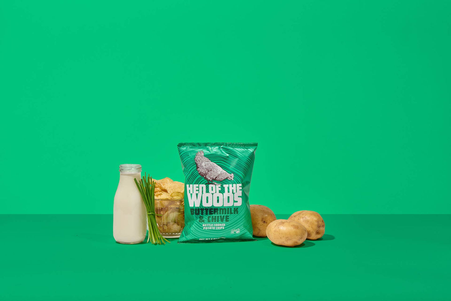 Buttermilk & Chive Kettle Cooked Potato Chips 2 OZ