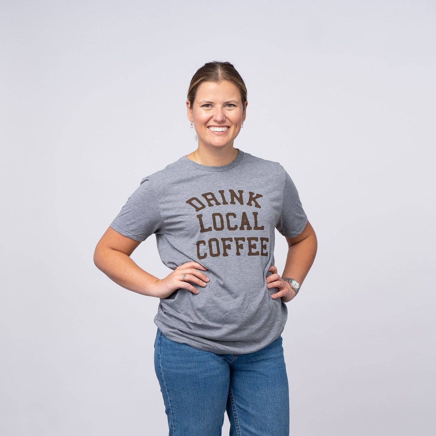 Drink Local Coffee Shirt