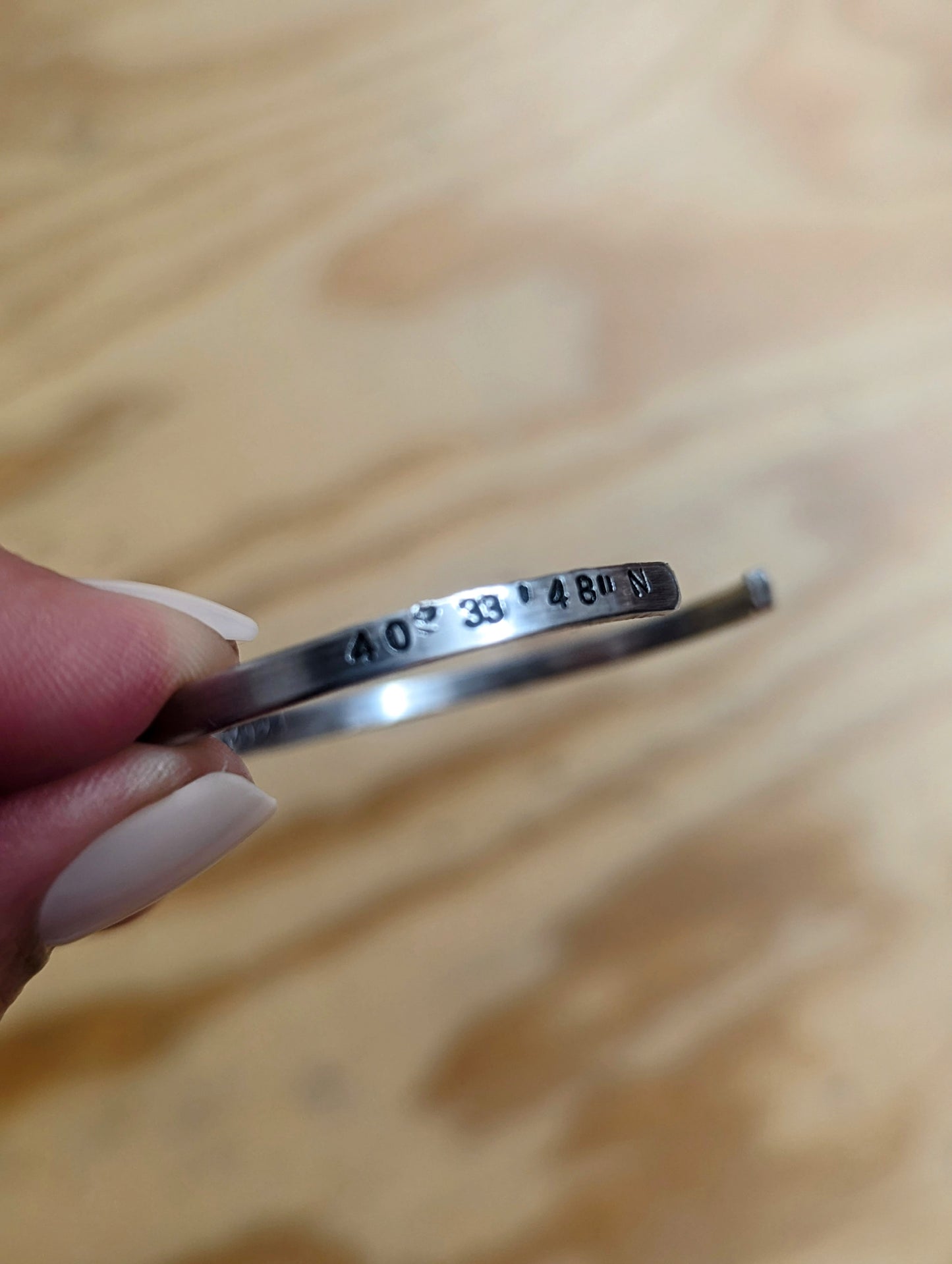 Three Little Birds - 2024 Solar Eclipse Thin Bracelet