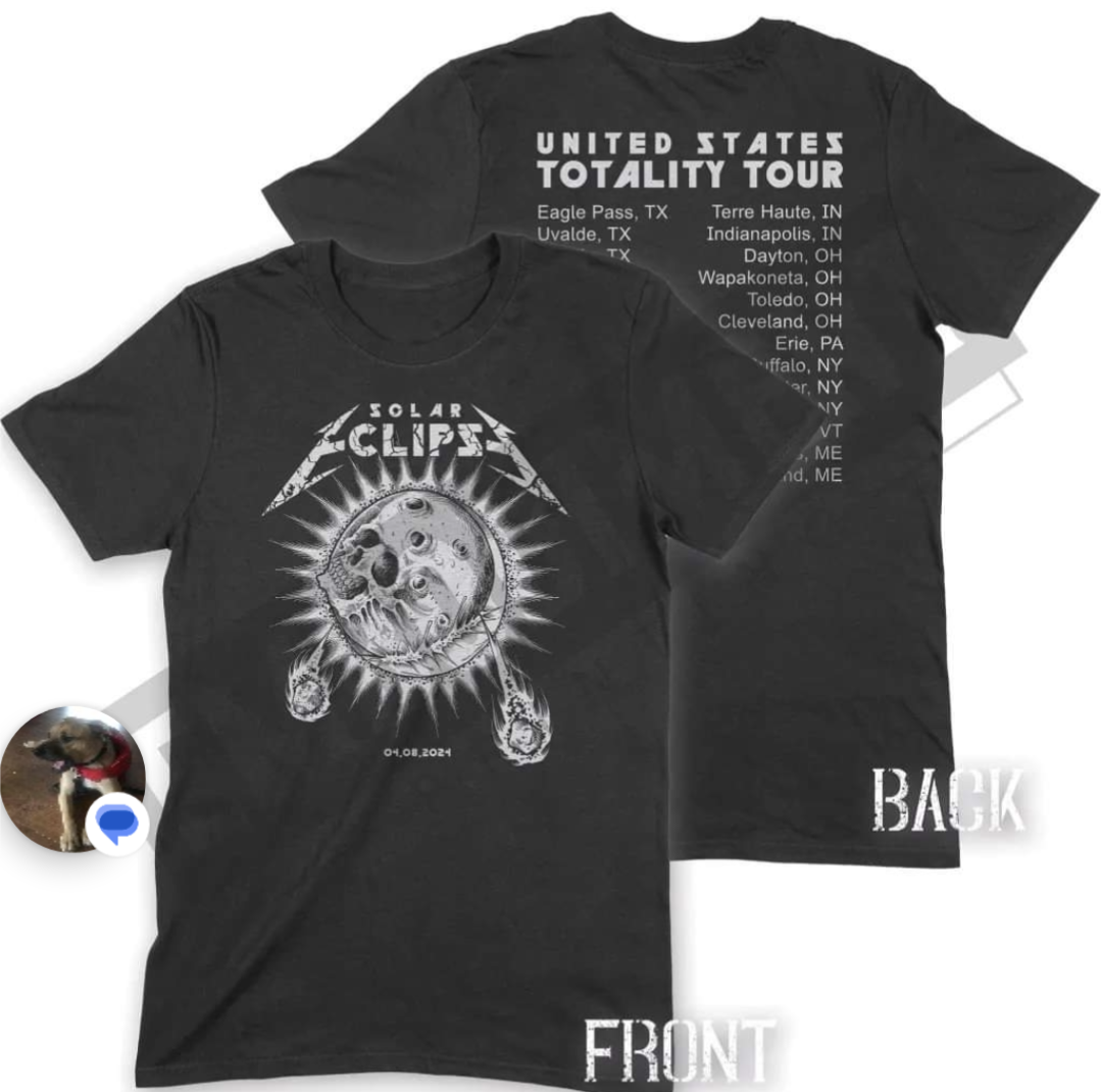 Solar Eclipse Tour T-Shirt