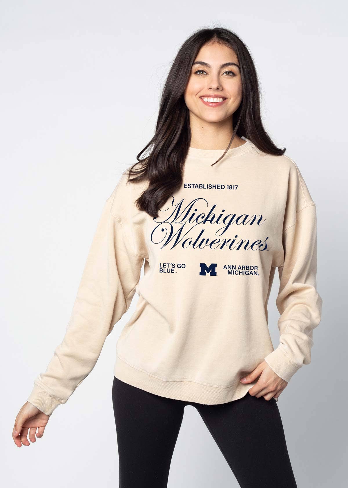 Big 10 Burnout Crew Sweatshirt, Orientation