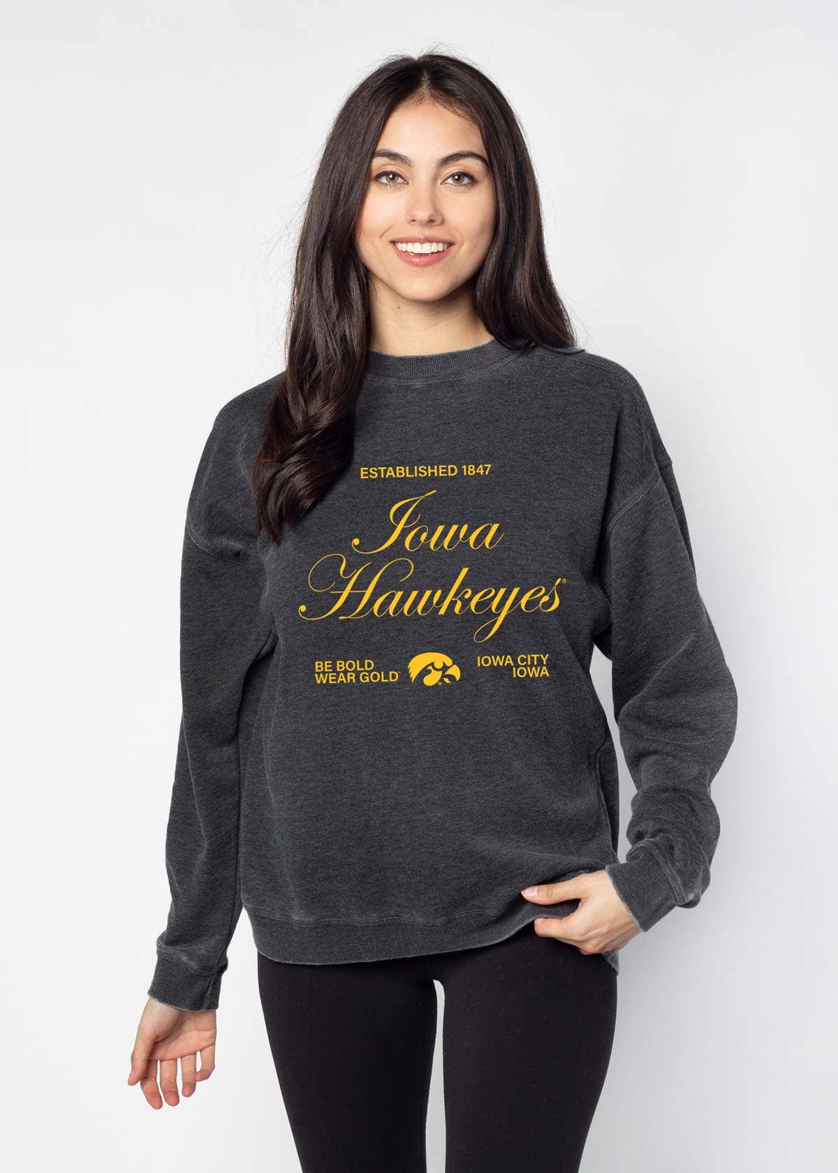 Big 10 Burnout Crew Sweatshirt, Orientation