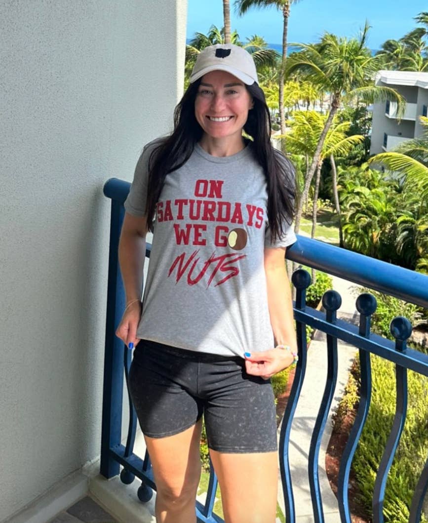 SATURDAYS WE GO NUTS TEE