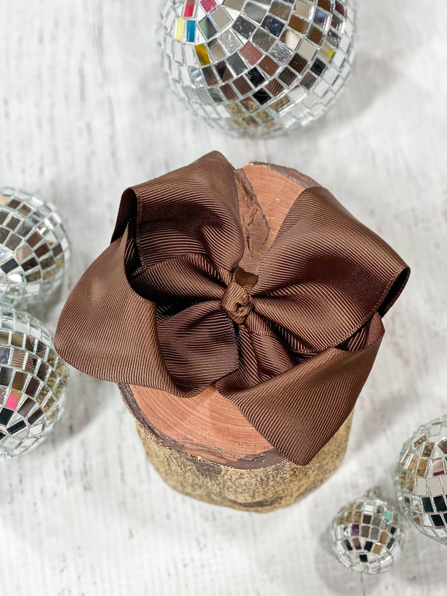 Classic Oversized Grosgrain Hair Bow - Alligator Clip