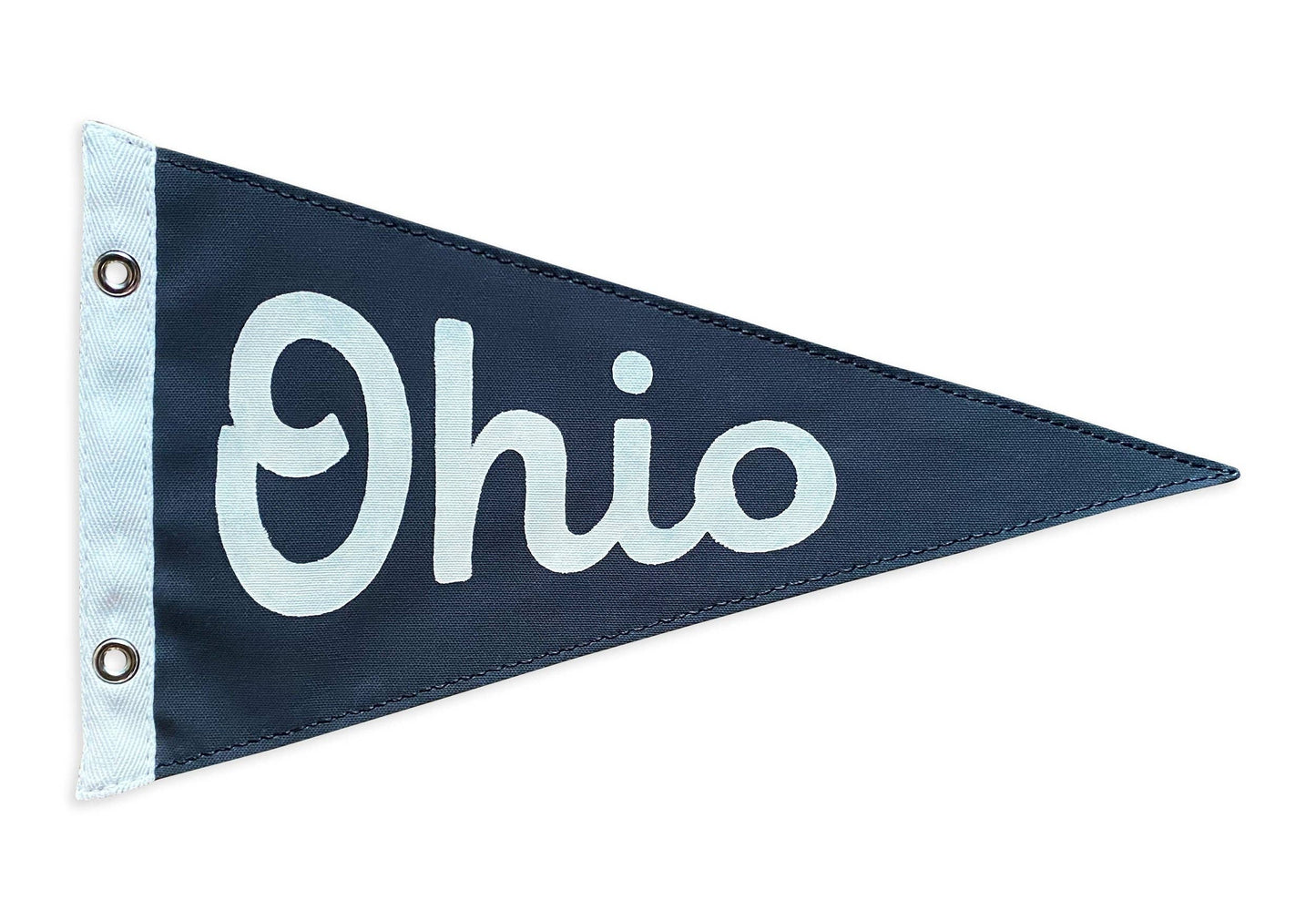 Ohio Print Vintage-Inspired Pennant