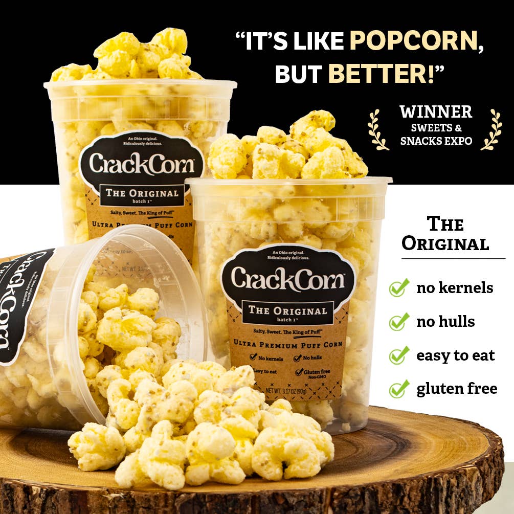 Crack Corn - The Original - No Hulls! (4 oz)