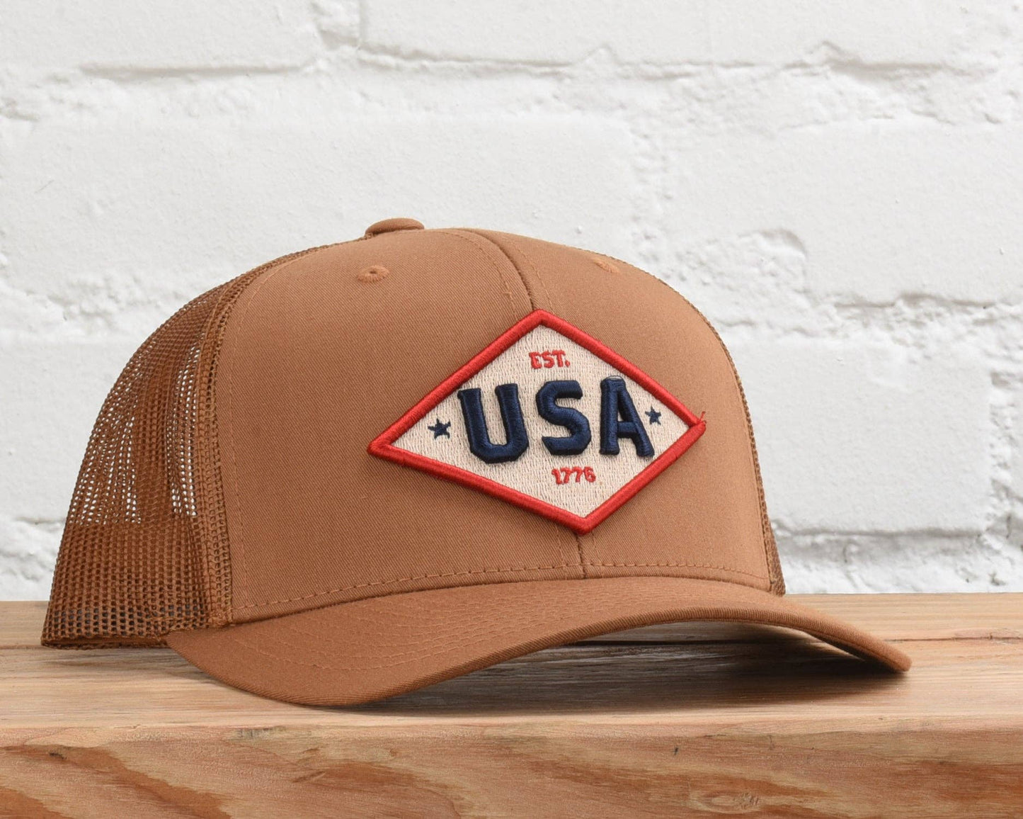 USA Gold Patriot Snapback Hat