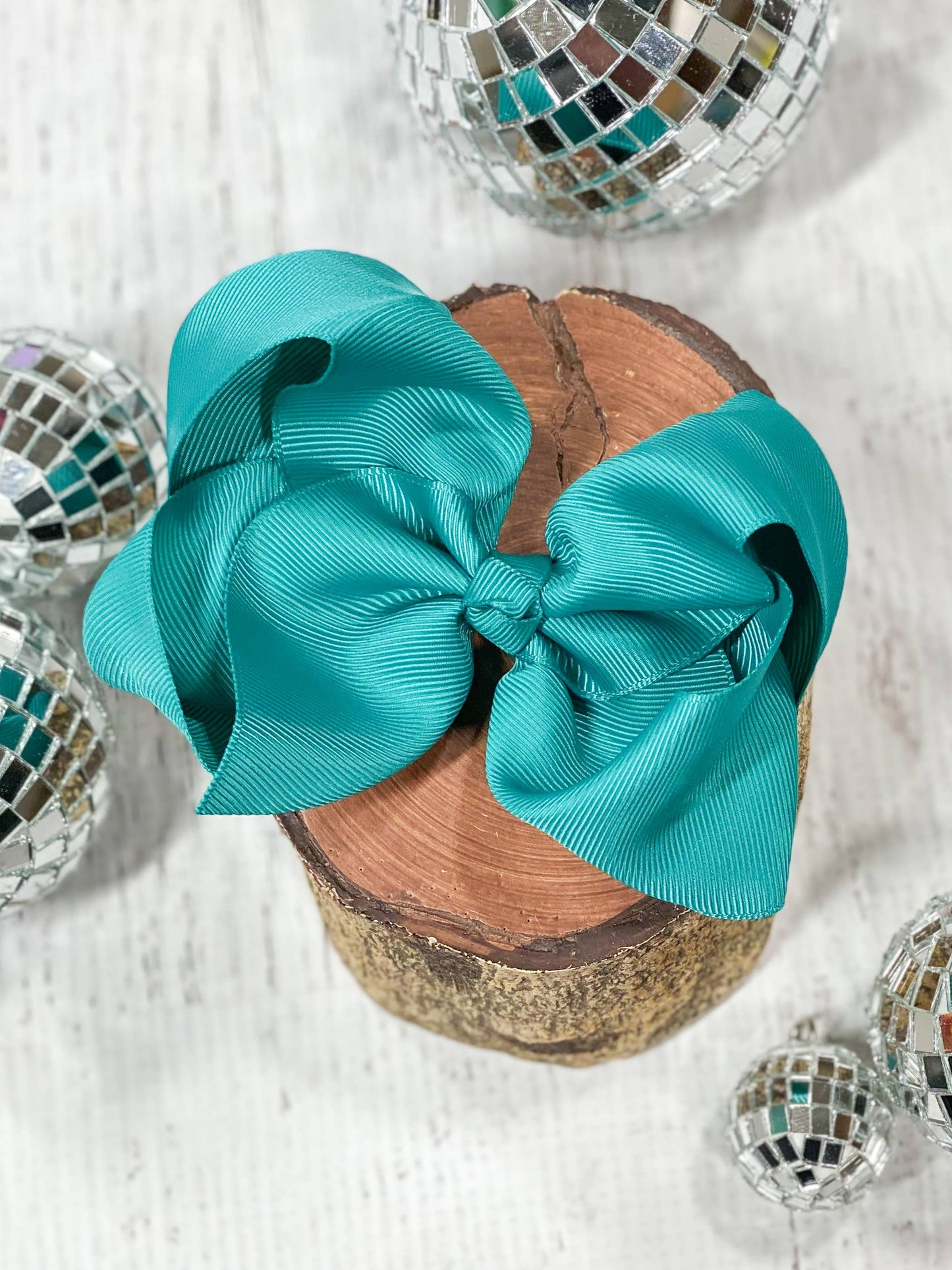Classic Oversized Grosgrain Hair Bow - Alligator Clip