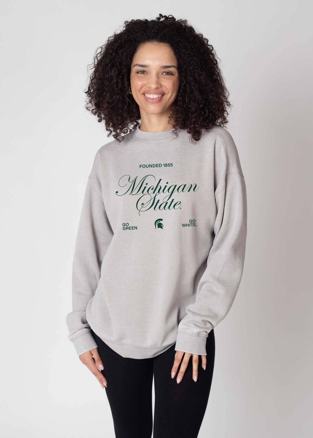 Big 10 Burnout Crew Sweatshirt, Orientation