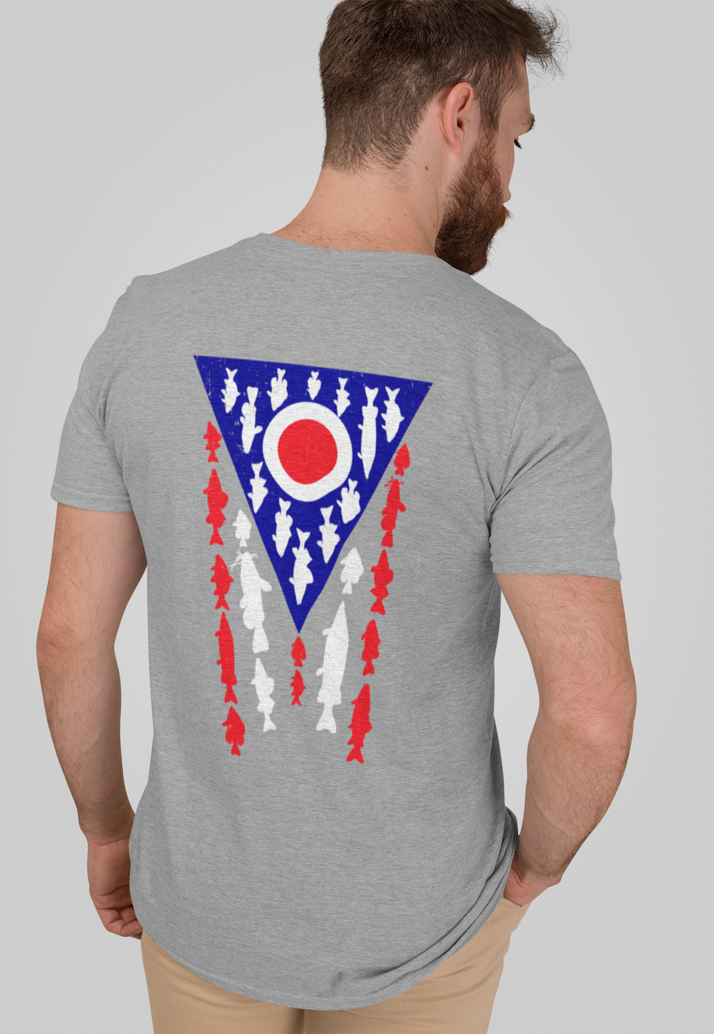 State of Ohio Fishing Tee
