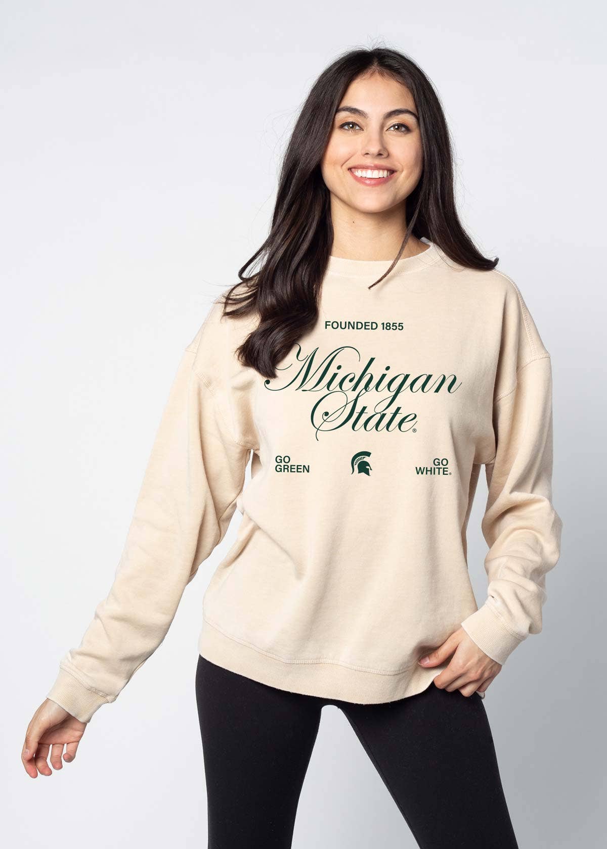 Big 10 Burnout Crew Sweatshirt, Orientation