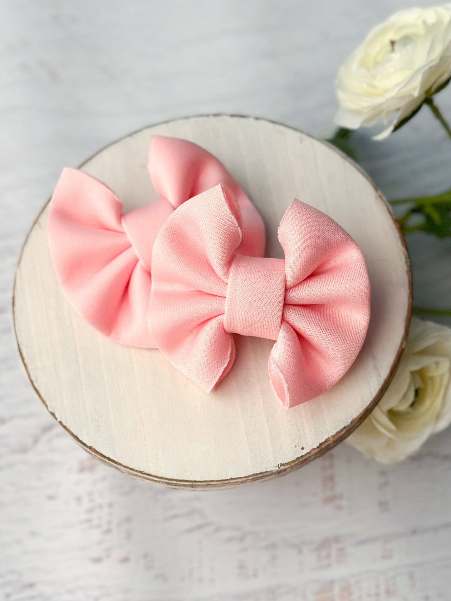 Puffy Pigtail Bows - Set of 2