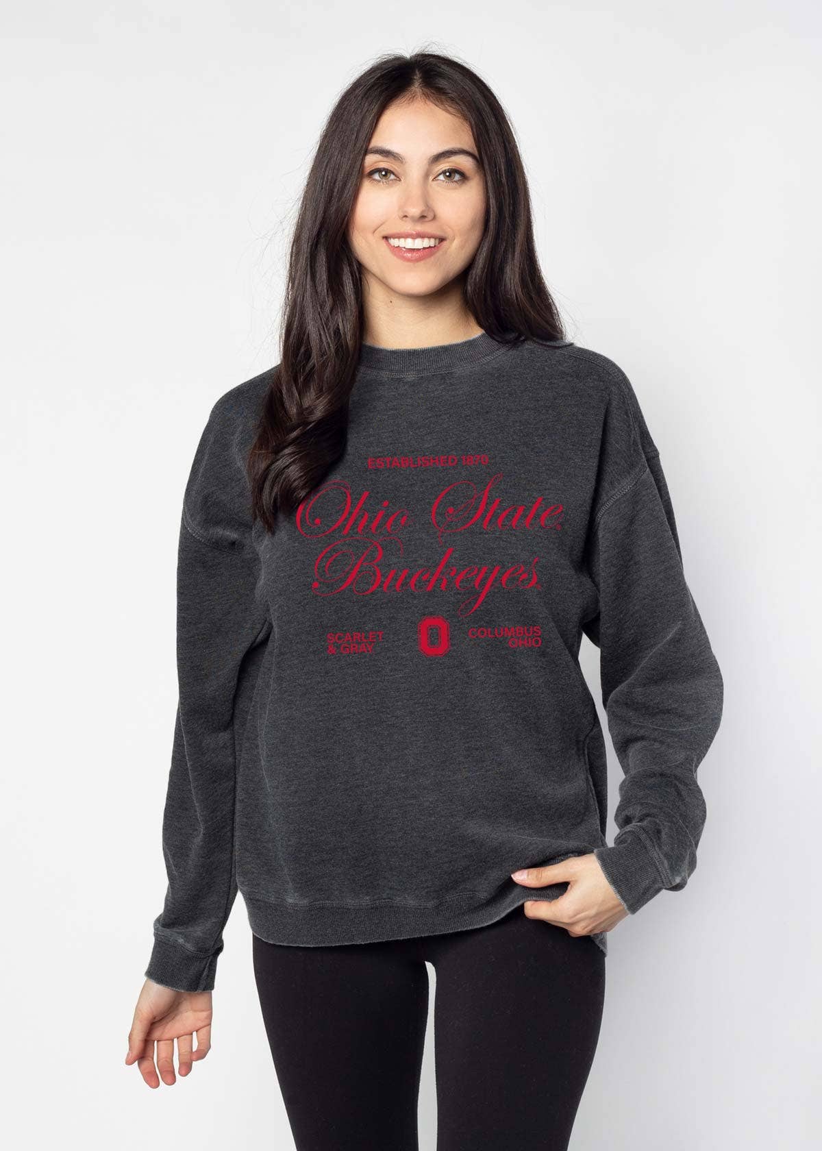 Big 10 Burnout Crew Sweatshirt, Orientation