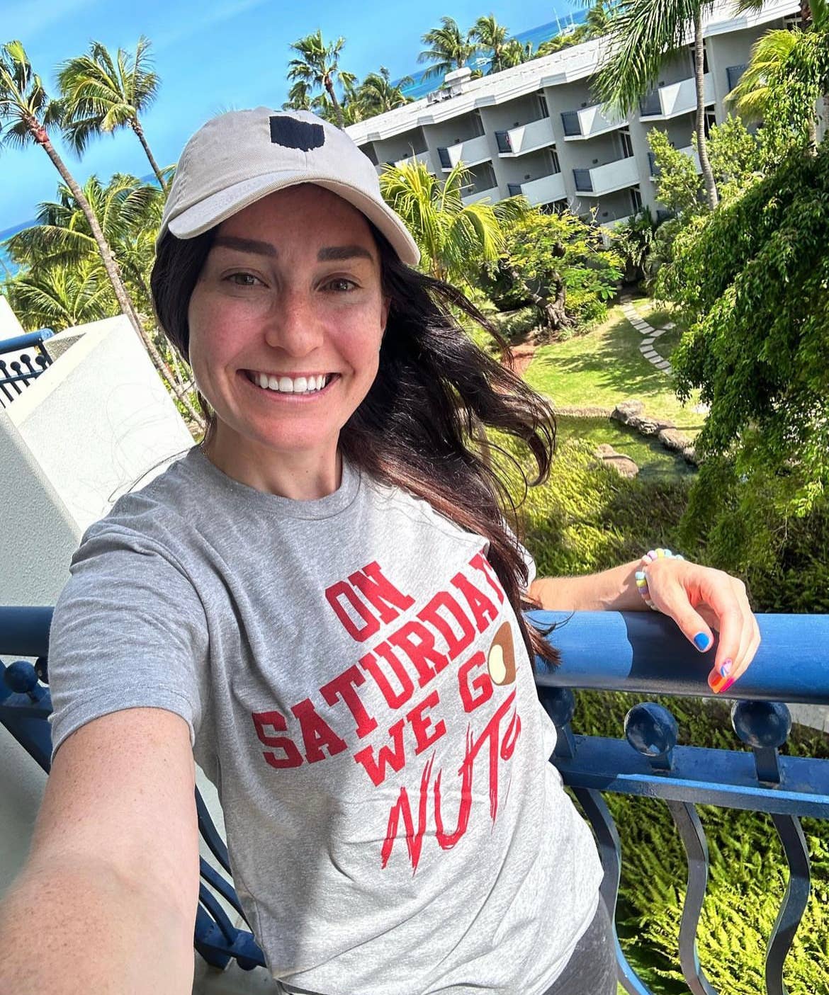 SATURDAYS WE GO NUTS TEE
