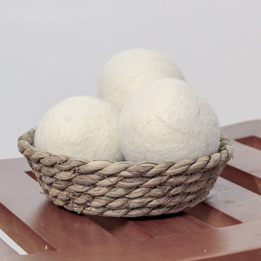 100% Wool Dryer Balls – Set of 3