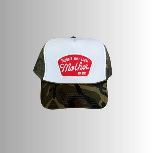 Support Your Local Mother® Patch Hat- Camo