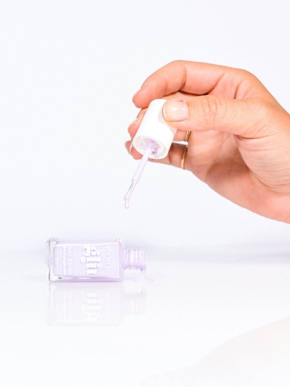 GLU Lavender Nail Polish
