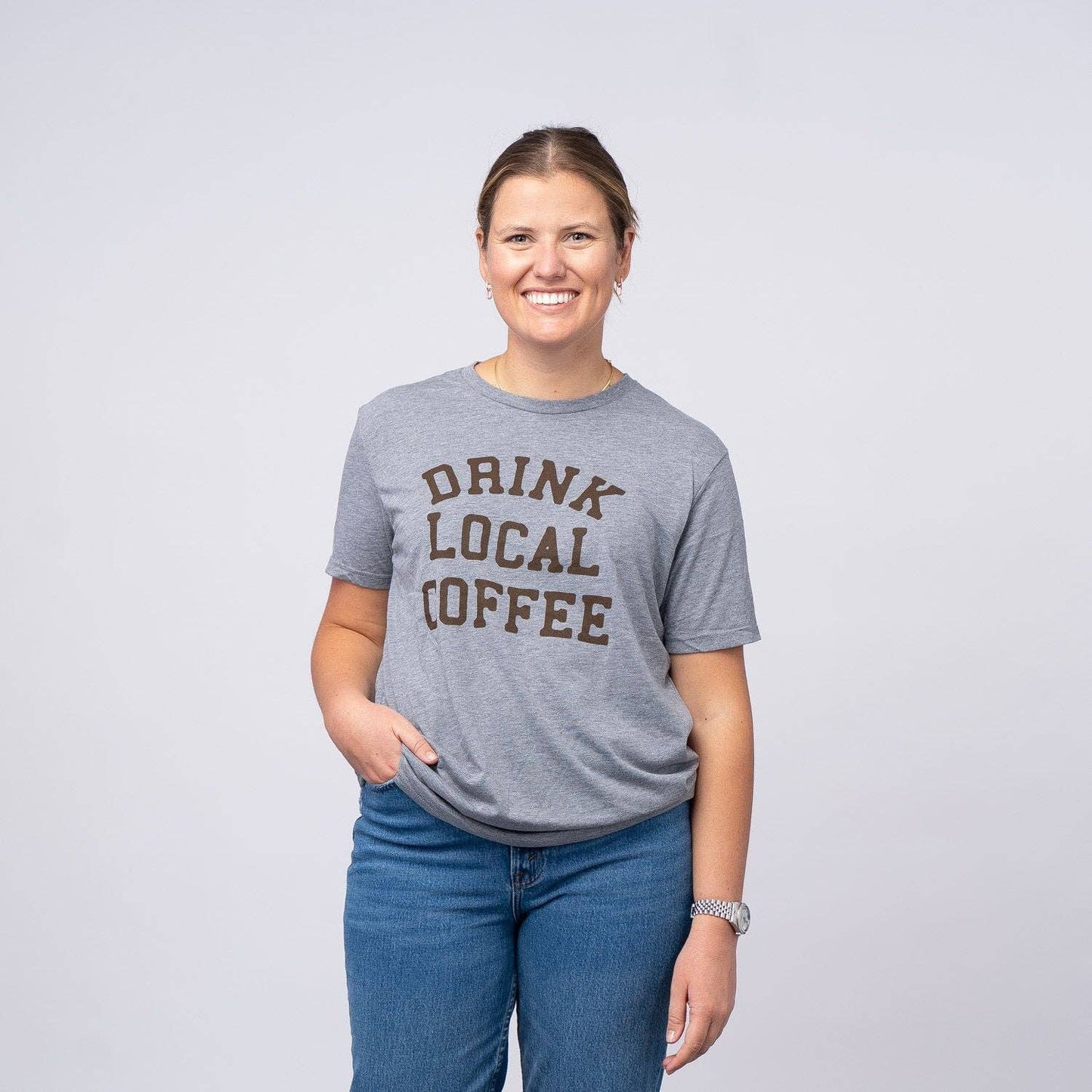 Drink Local Coffee Shirt