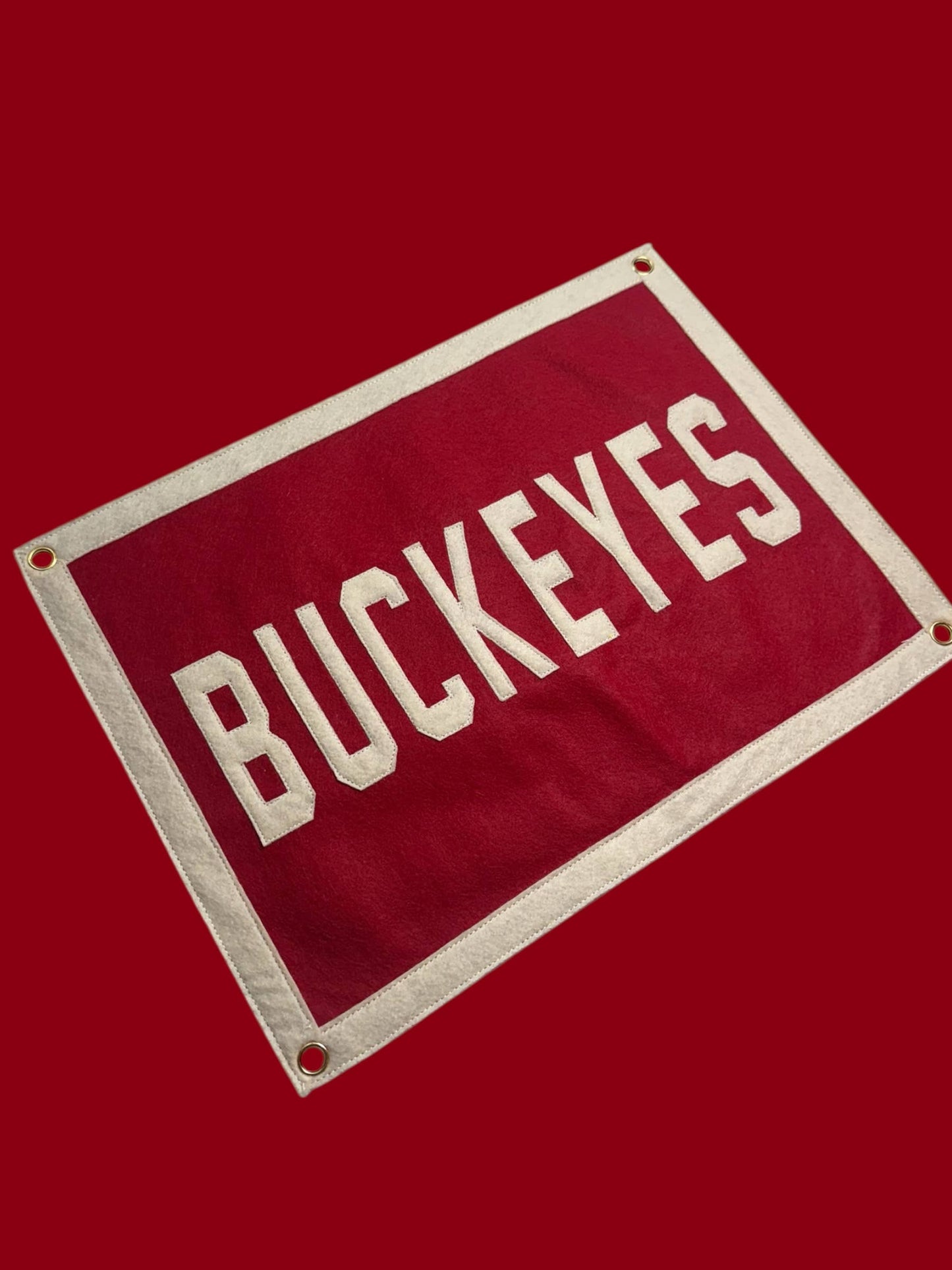 Vintage Inspired Buckeyes Wall Pennant