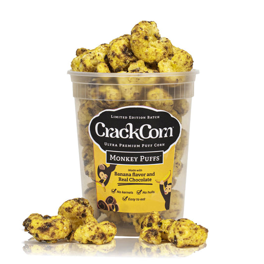 Crack Corn -  Monkey Puffs™ - (Banana & Chocolate) (4 oz)