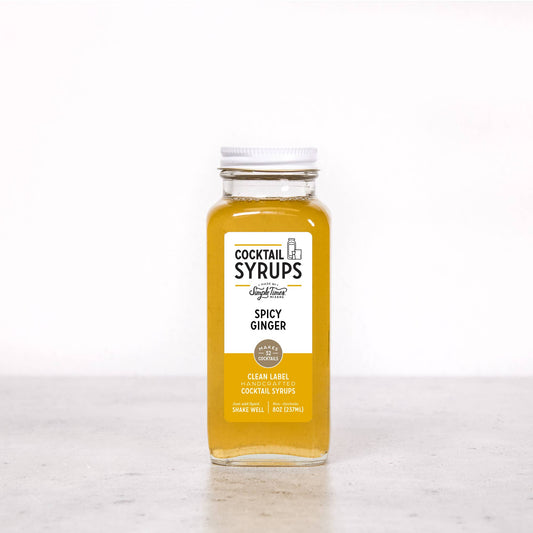 Spicy Ginger Cocktail Syrup | Clean Label Cocktail Syrups