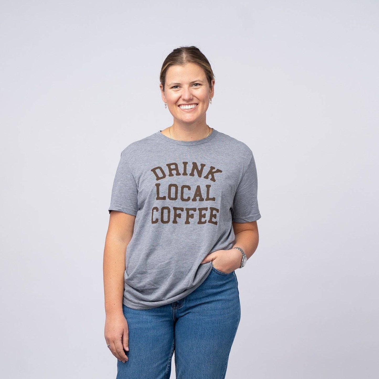 Drink Local Coffee Shirt
