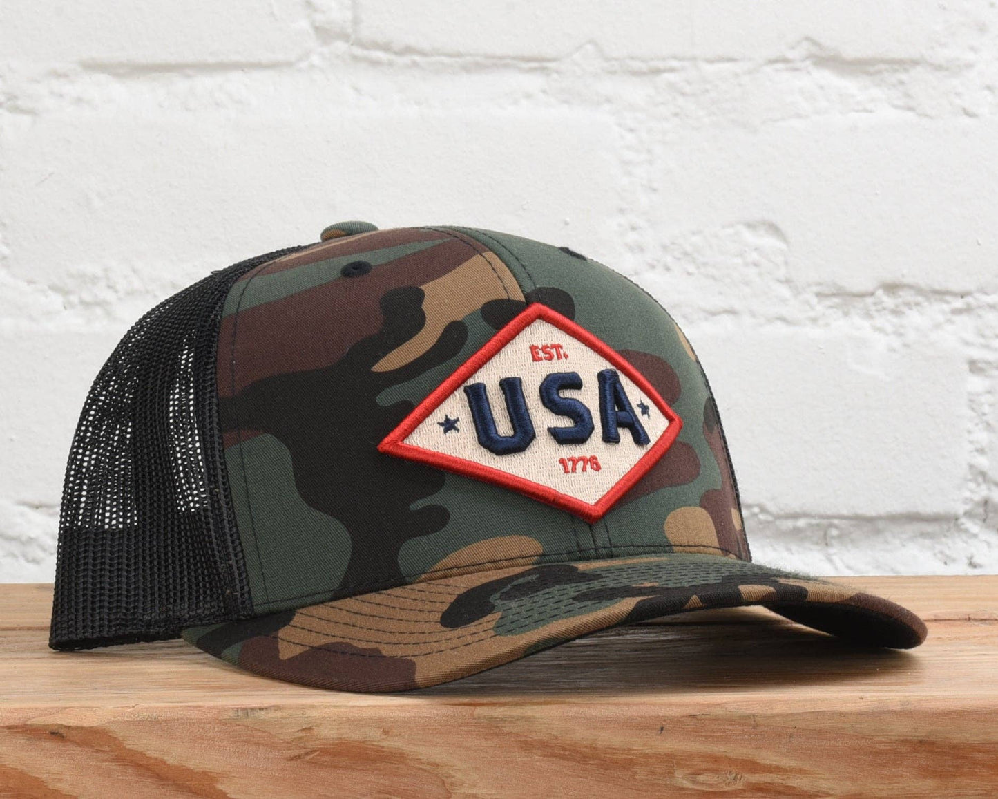 USA Gold Patriot Snapback Hat