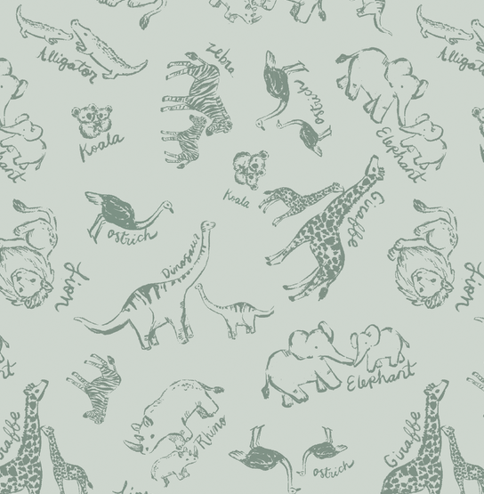 Designer Cotton Terry Cloth Burp Rag, 7"x17"