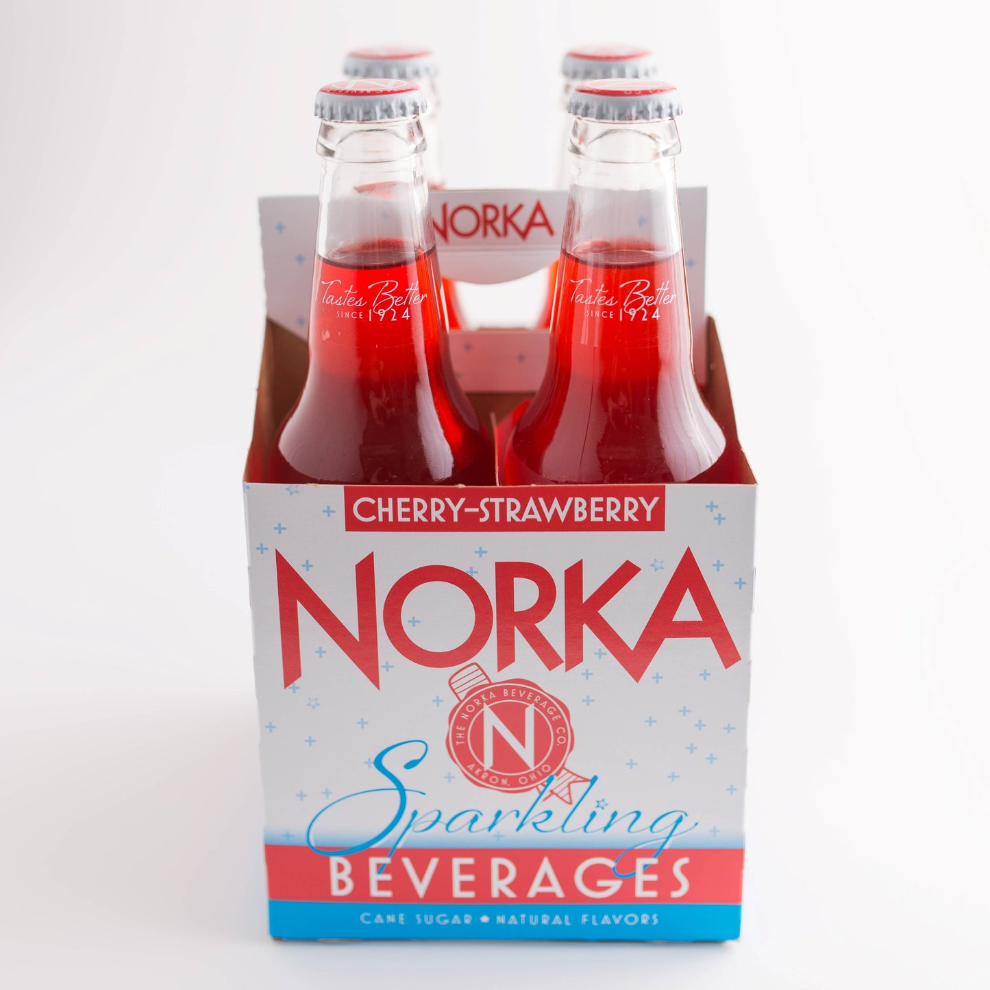 NORKA Cherry-Strawberry 12pk glass 12oz bottles