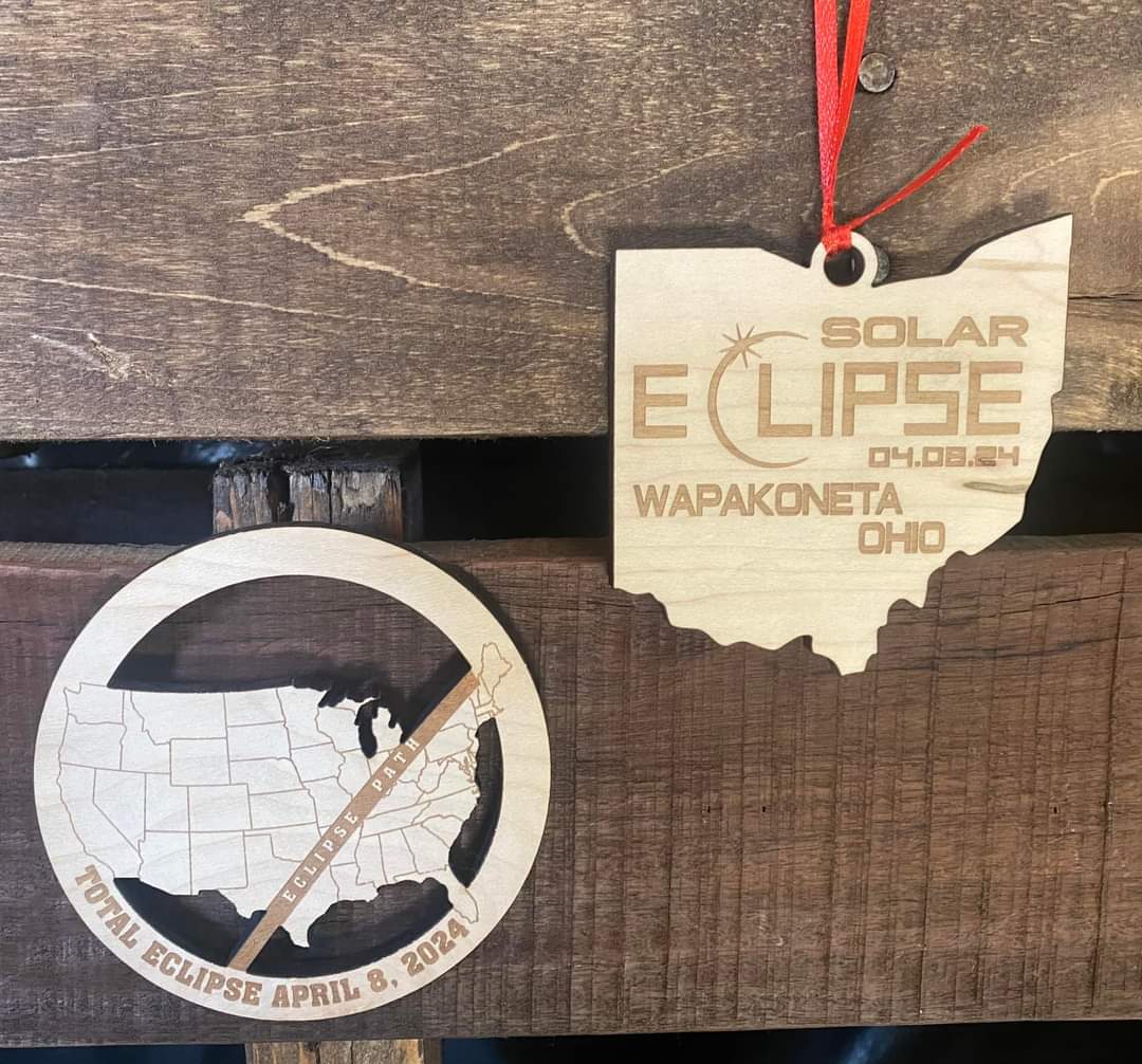 Wapak Laserworks - Solar Eclipse Wapakoneta, Ohio