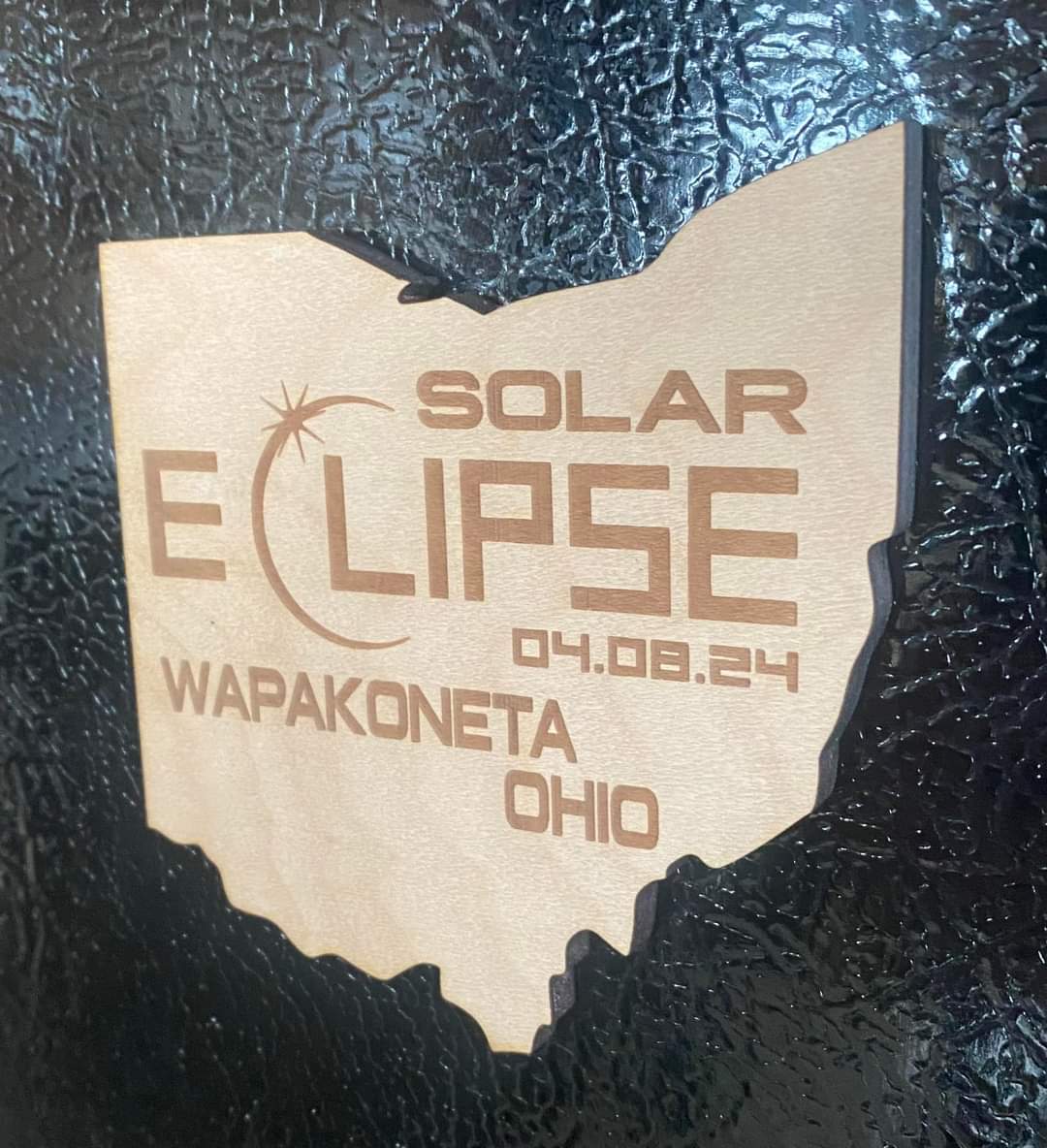 Wapak Laserworks - Solar Eclipse Wapakoneta, Ohio