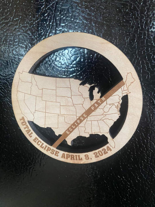 Wapak Laserworks - Total Eclipse Path