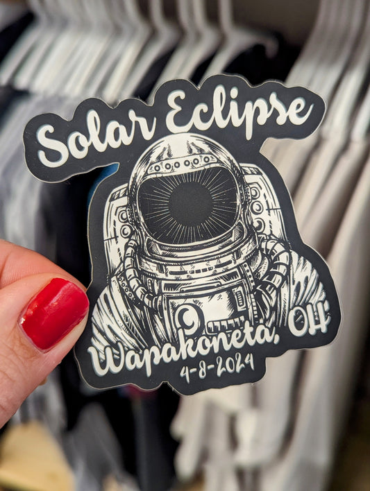 Solar Eclipse 2024 Sticker/Magnet