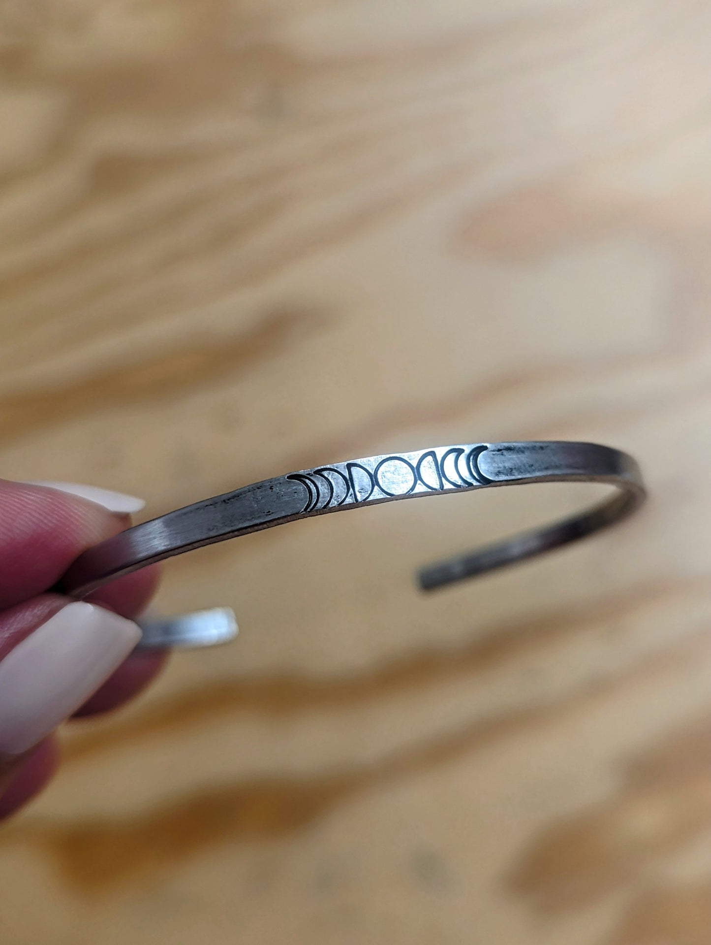 Three Little Birds - 2024 Solar Eclipse Thin Bracelet
