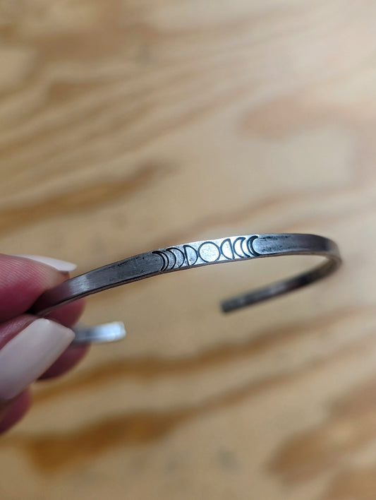 Three Little Birds - 2024 Solar Eclipse Thin Bracelet