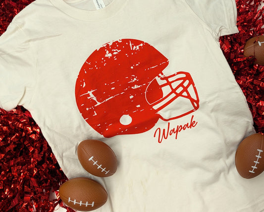 KIDS Wapak Football Helmet T-shirt