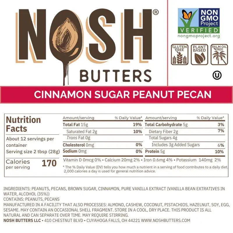 Cinnamon Sugar Peanut Pecan
