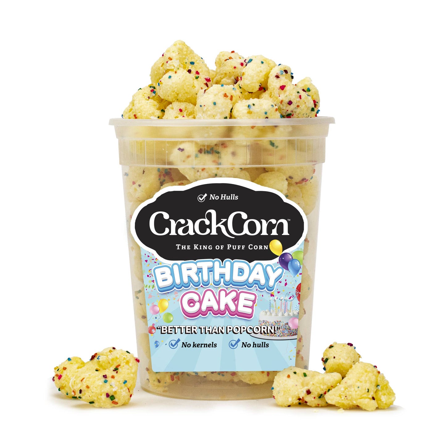Crack Corn -  Birthday Cake - No Hulls! (4 oz)