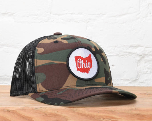 Ohio Script State Snapback Hat