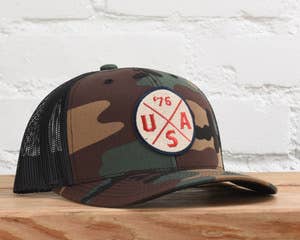 USA Gold Liberty Snapback Hat