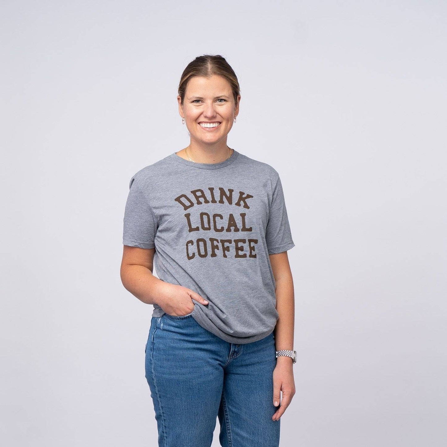 Drink Local Coffee Shirt
