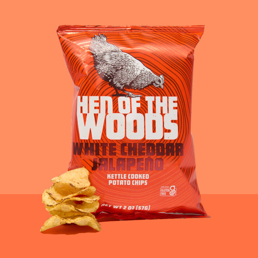 White Cheddar Jalapeño Kettle Cooked Potato Chips 2 OZ