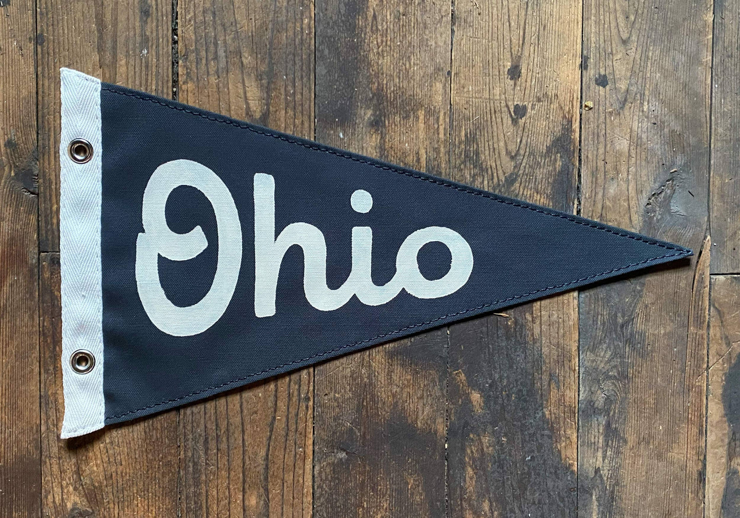 Ohio Print Vintage-Inspired Pennant