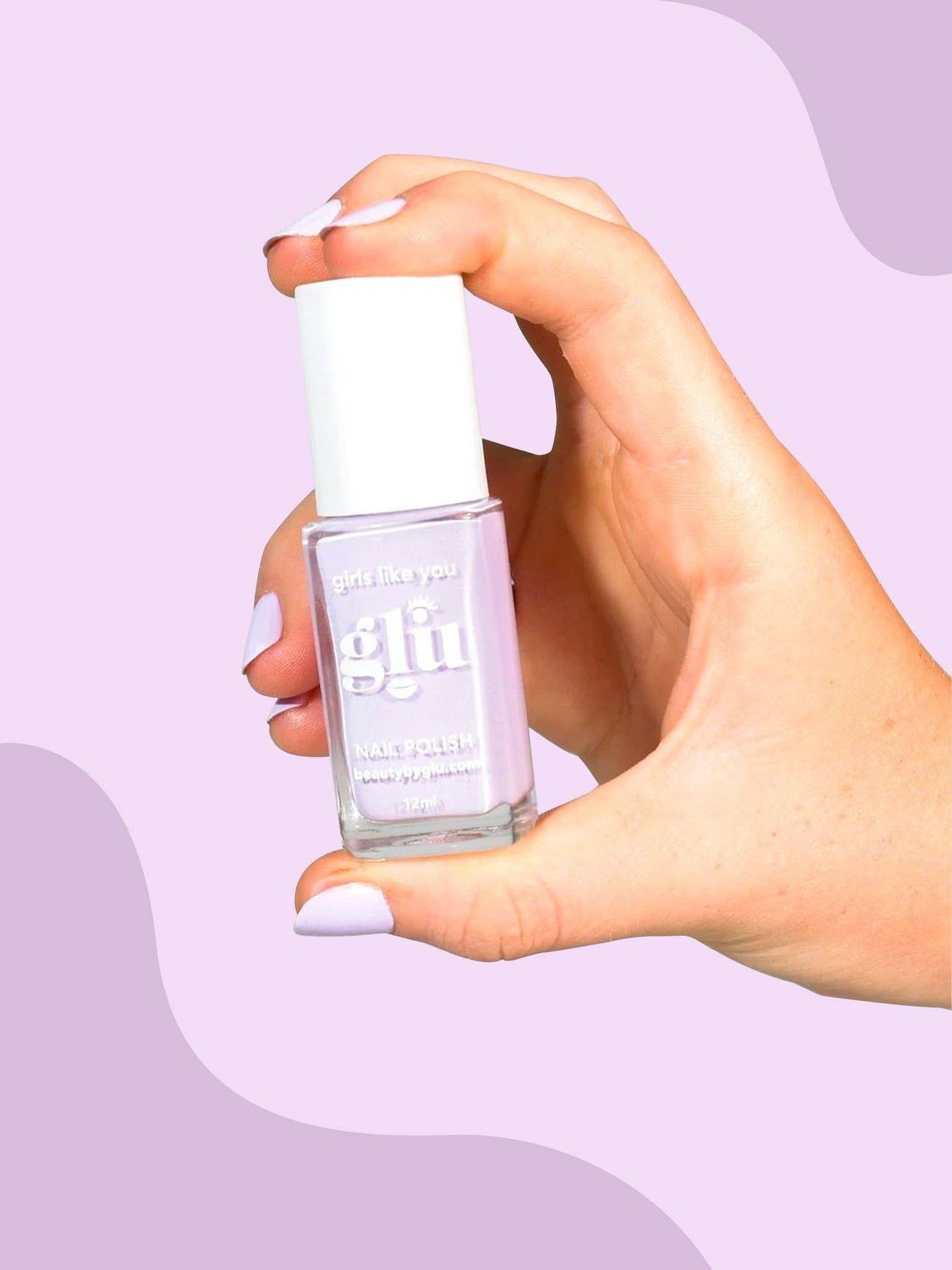 GLU Lavender Nail Polish