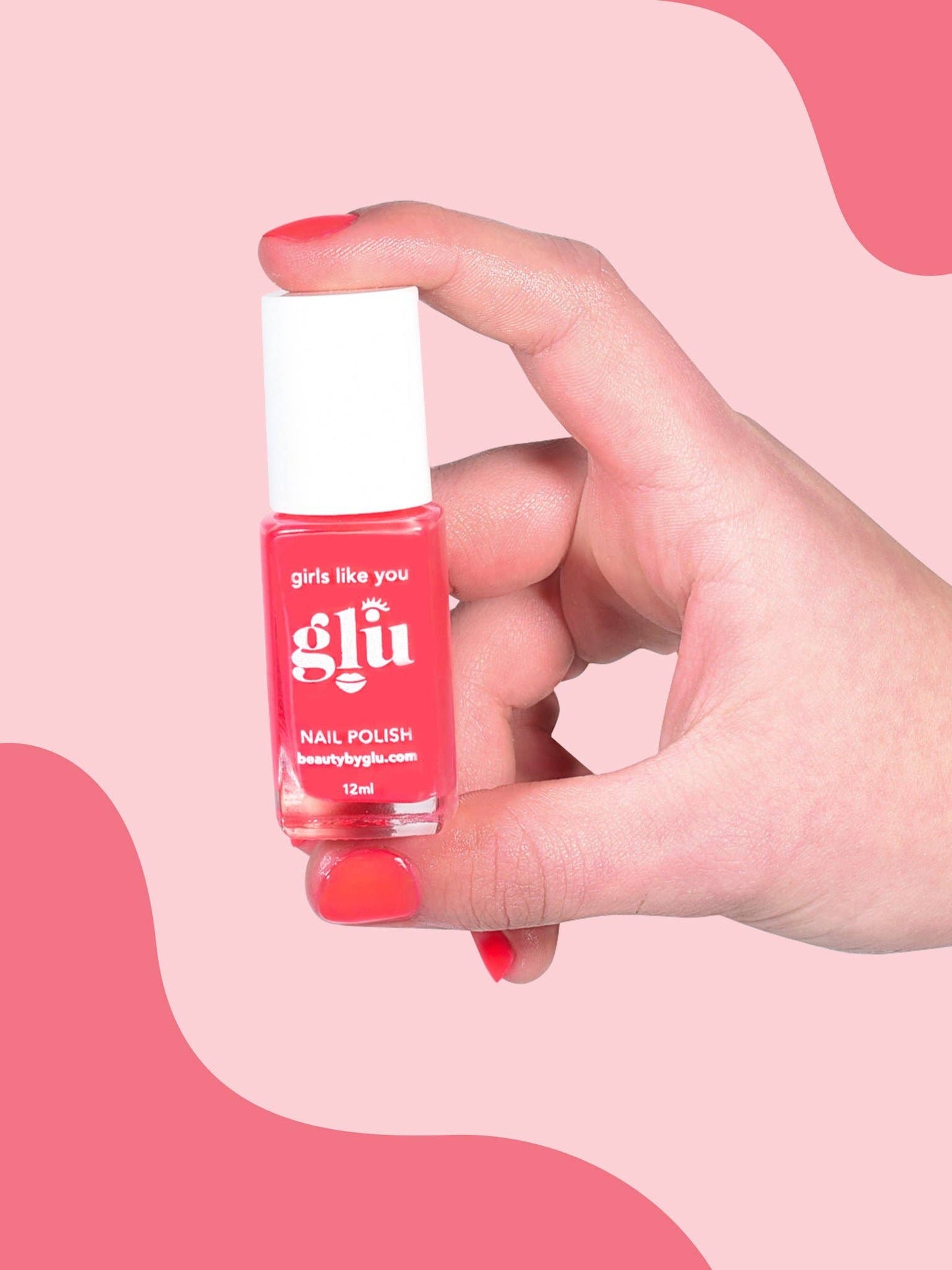 GLU TBBxGLU Pink Nail Polish