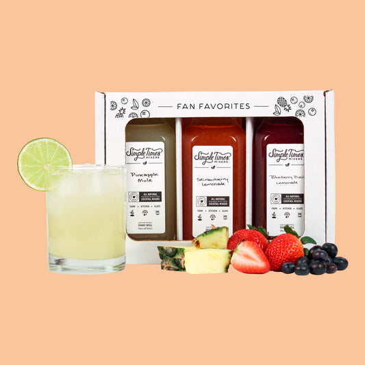 Fan Favorite 3-Pack Gift Set | All Natural Cocktail Mixers